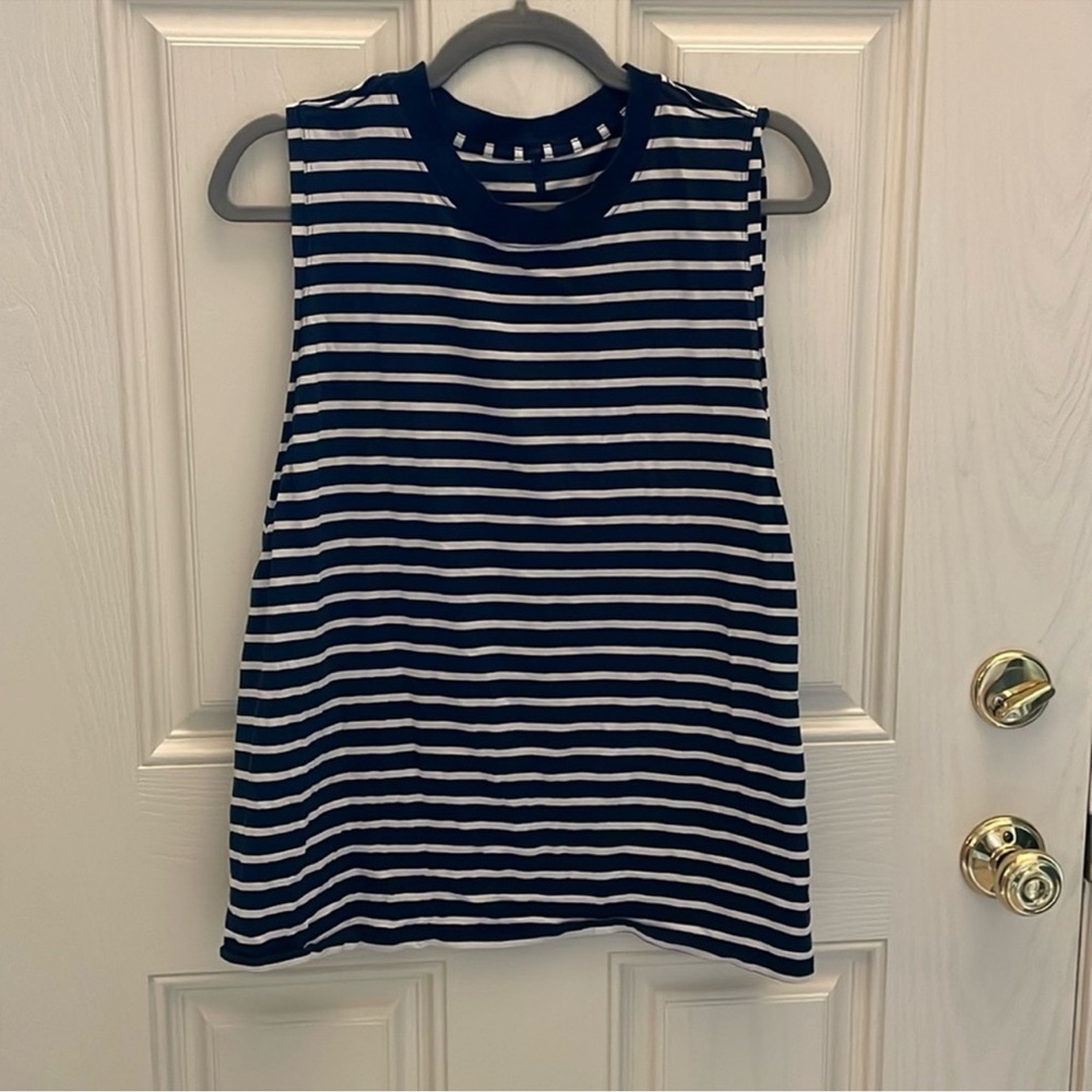 Lululemon Striped Sleeveless Top